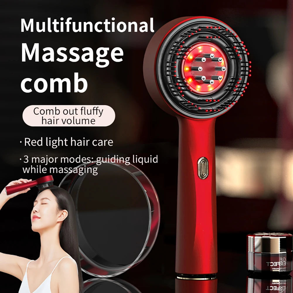 HairPulse EMS Comb Scalp massaging brush