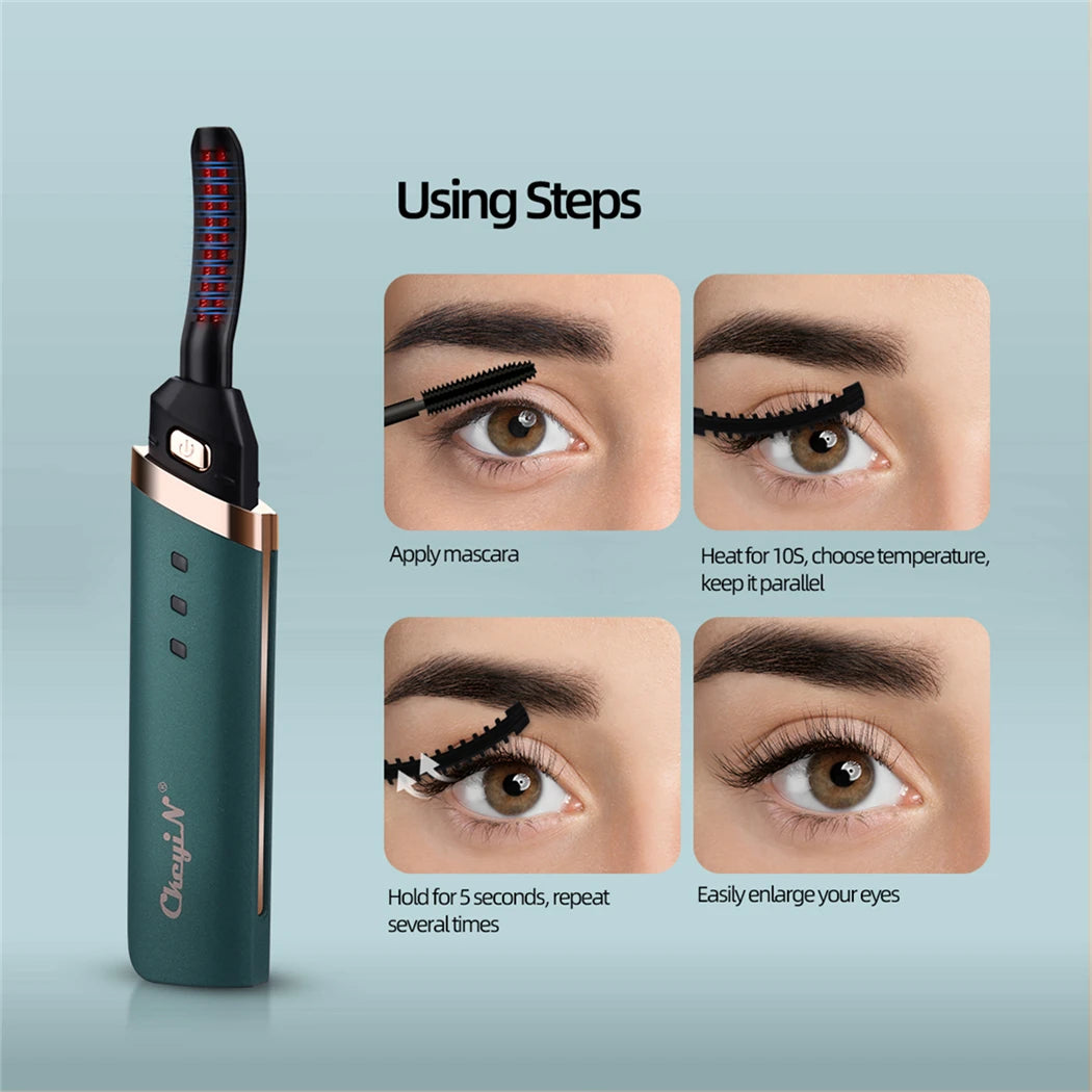 Compact Heated Eyelash Curler