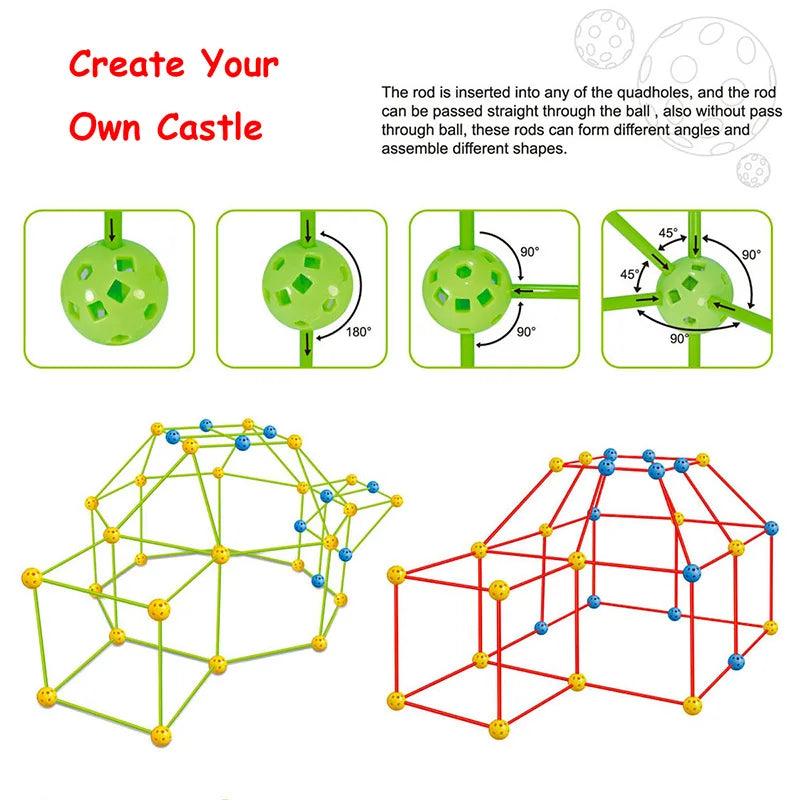 Kids Tent Fortress Builder