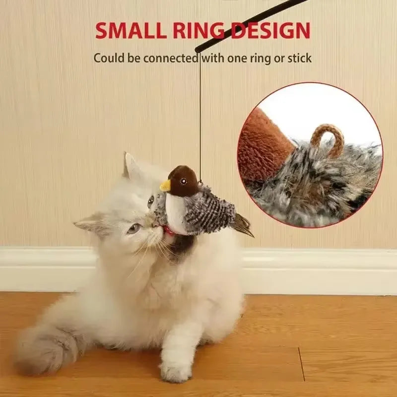 INteractive Bird Chirping Cat Toy